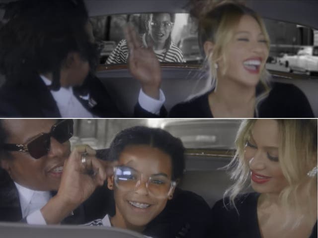 <p>Blue Ivy crashes Beyonce and Jay-Z’s  ‘date night’ in new Tiffany & Co advert</p>