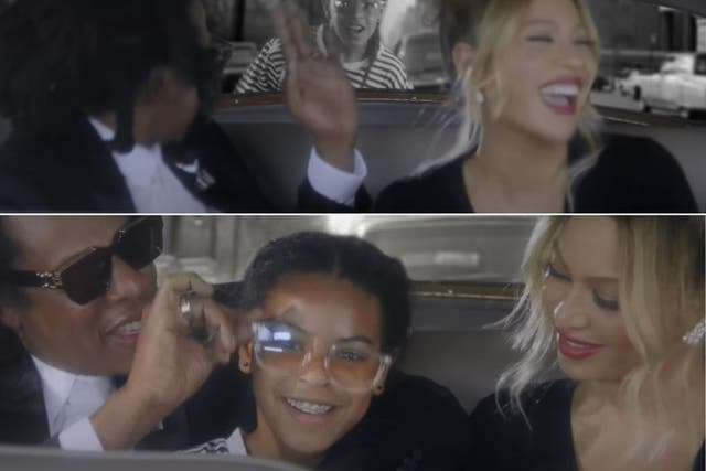 <p>Blue Ivy crashes Beyonce and Jay-Z’s  ‘date night’ in new Tiffany & Co advert</p>