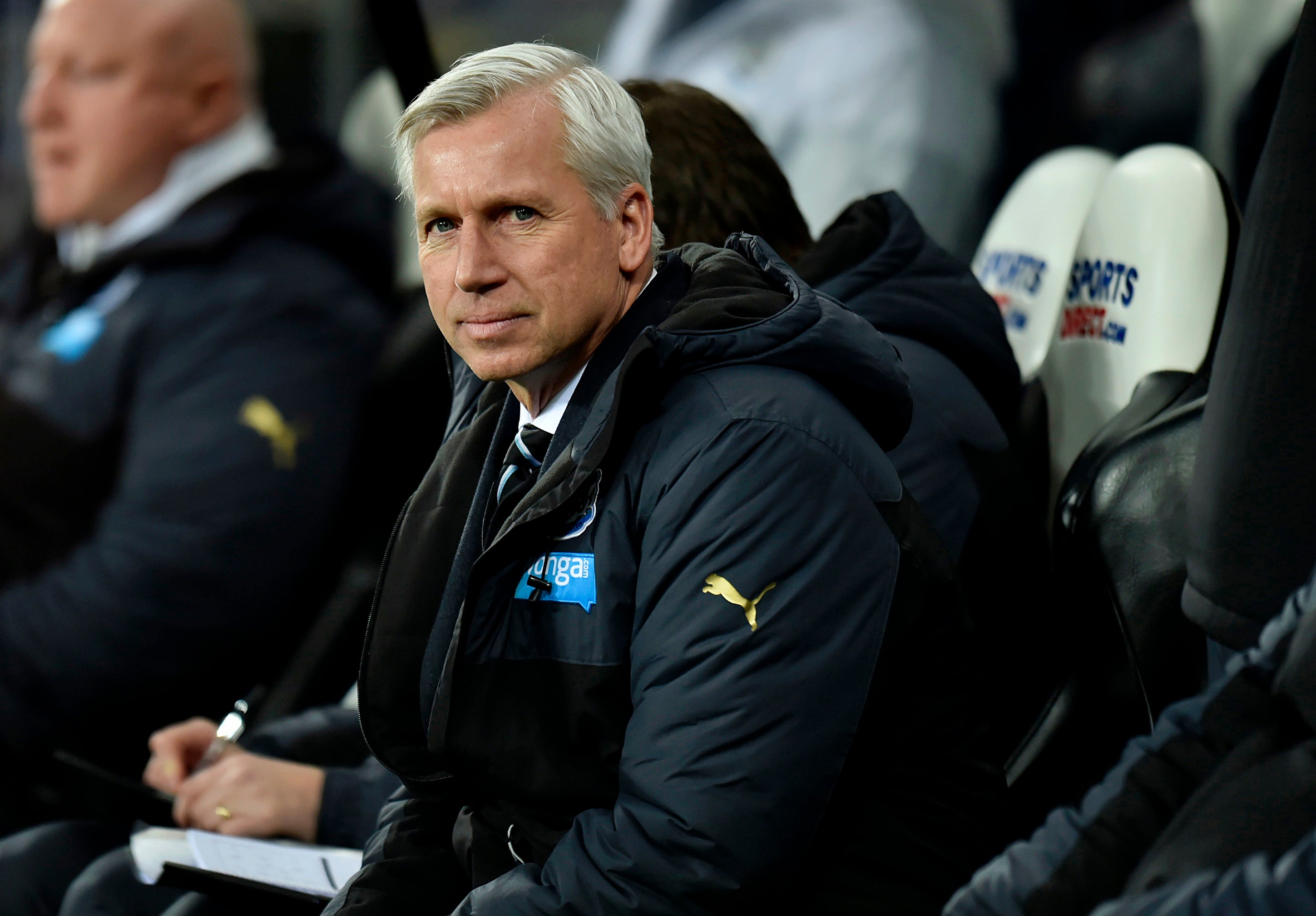 Alan Pardew led Newcastle to fifth in the Premier League (Owen Humphreys/PA)