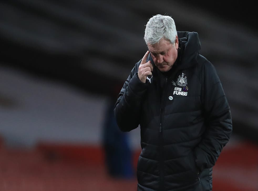 Newcastle head coach Steve Bruce was the 10th man to take the helm under previous owner Mike Ashley (Adam Davy/PA)