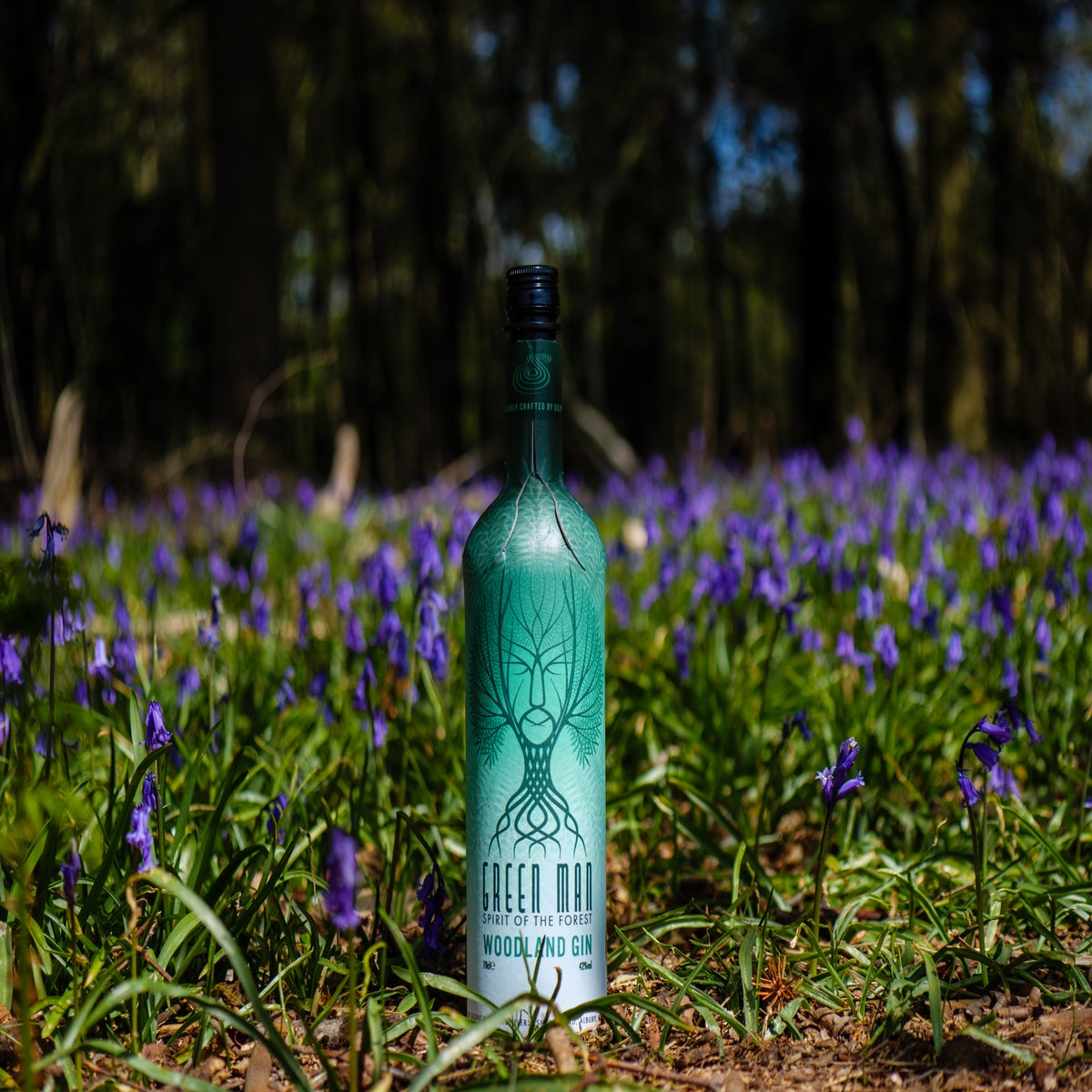 Silent Pool - Green Man 100% Recyclable Cardboard Bottle Woodland