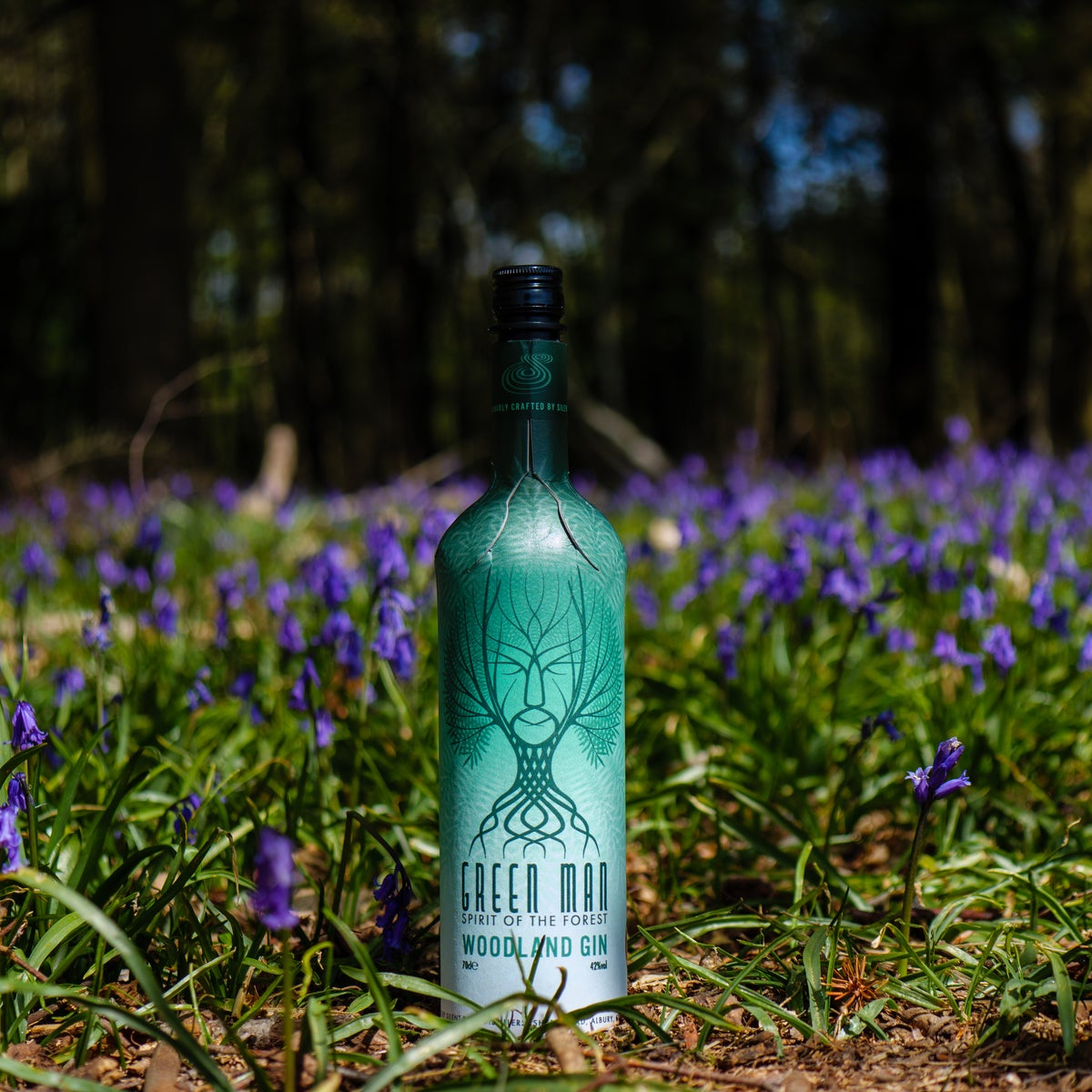 Silent Pool - Green Man 100% Recyclable Cardboard Bottle Woodland