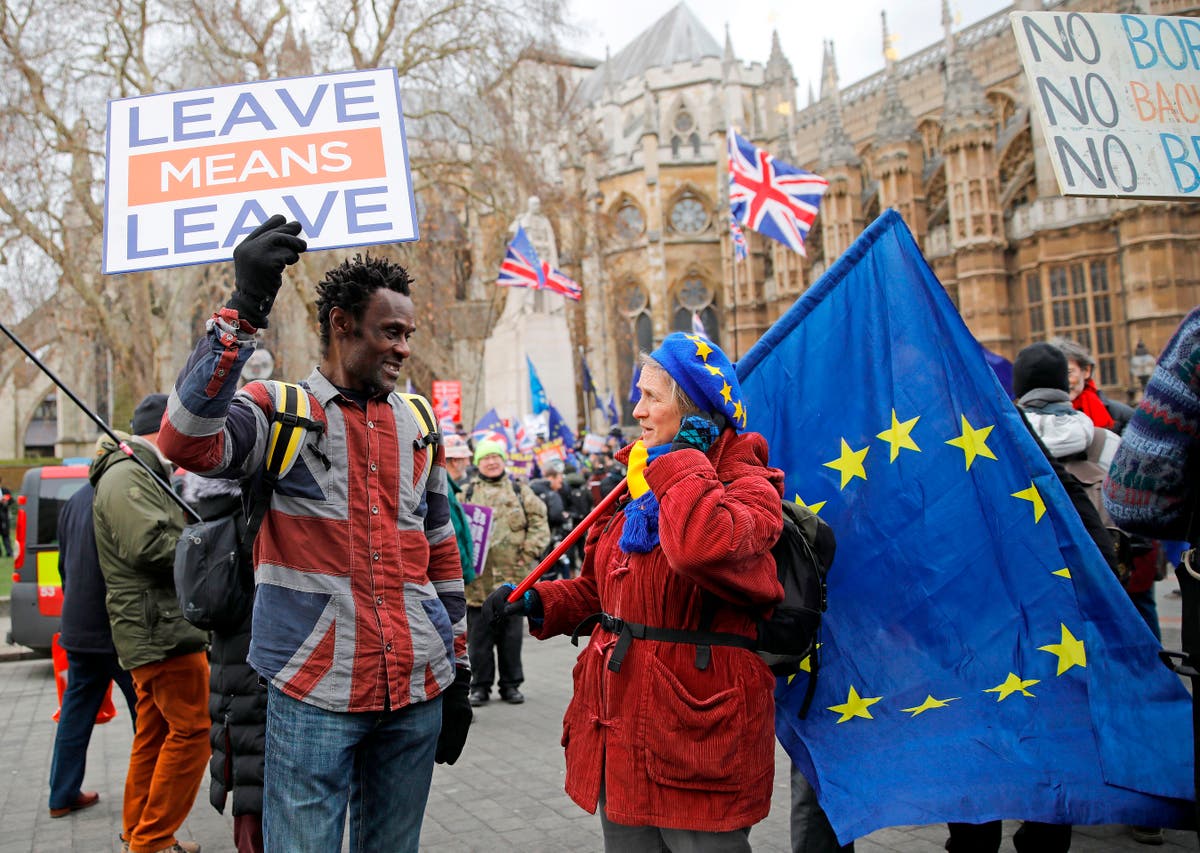 Not even cancelling Christmas can change minds on Brexit – the nation is as bitterly divided as ever Not even cancelling Christmas can change minds on Brexit – the nation is as bitterly divided as ever