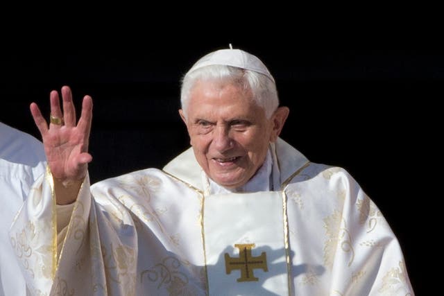 <p>Pope Benedict XVI</p>