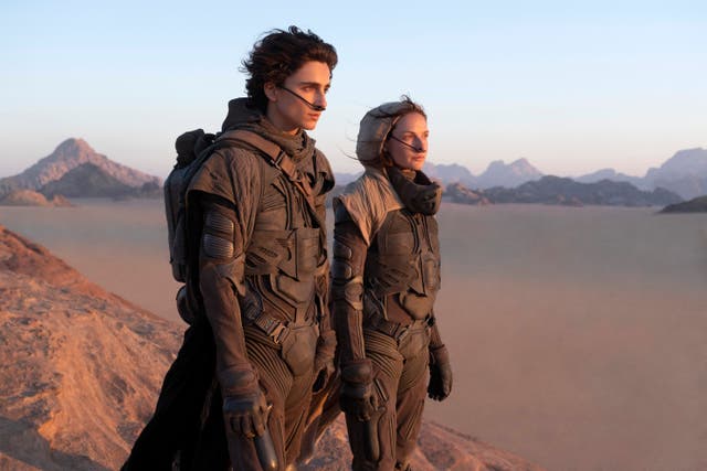 <p>Timothée Chalamet and Rebecca Ferguson will be among stars returning for the <em>Dune: Part Two </em></p>