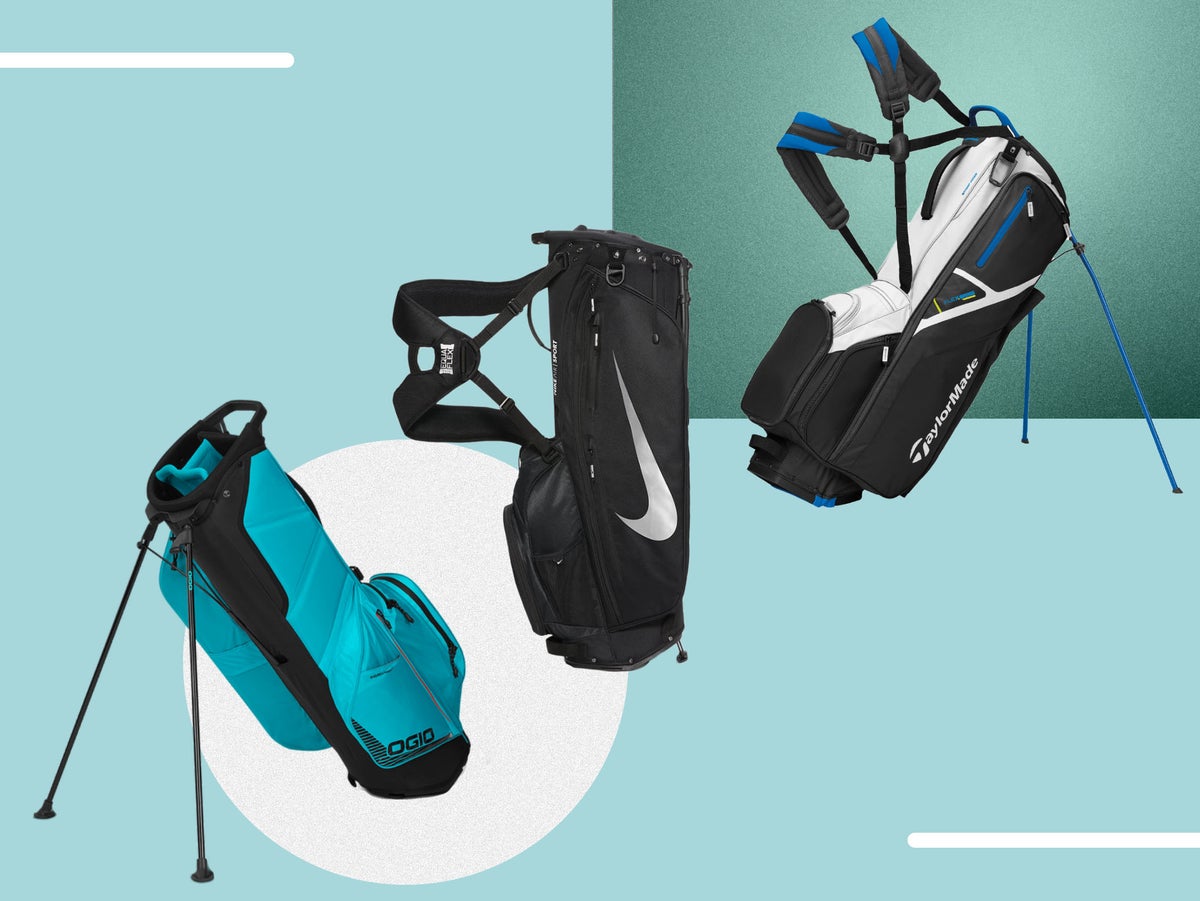Golfino Deluxe Padded Golf Bag - Black