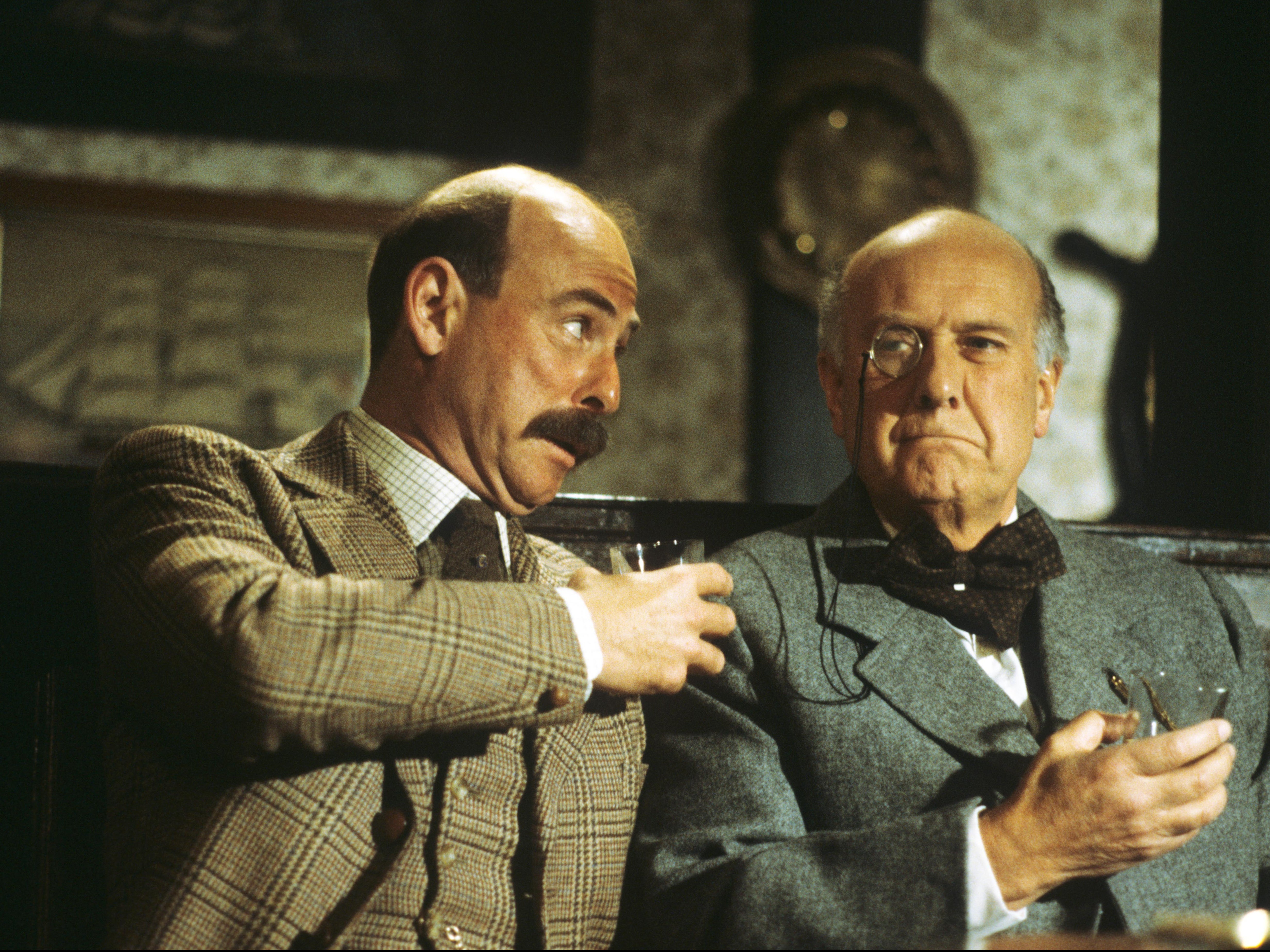 Appearing with Denis Lill in the 1985 TV series ‘Mapp and Lucia’