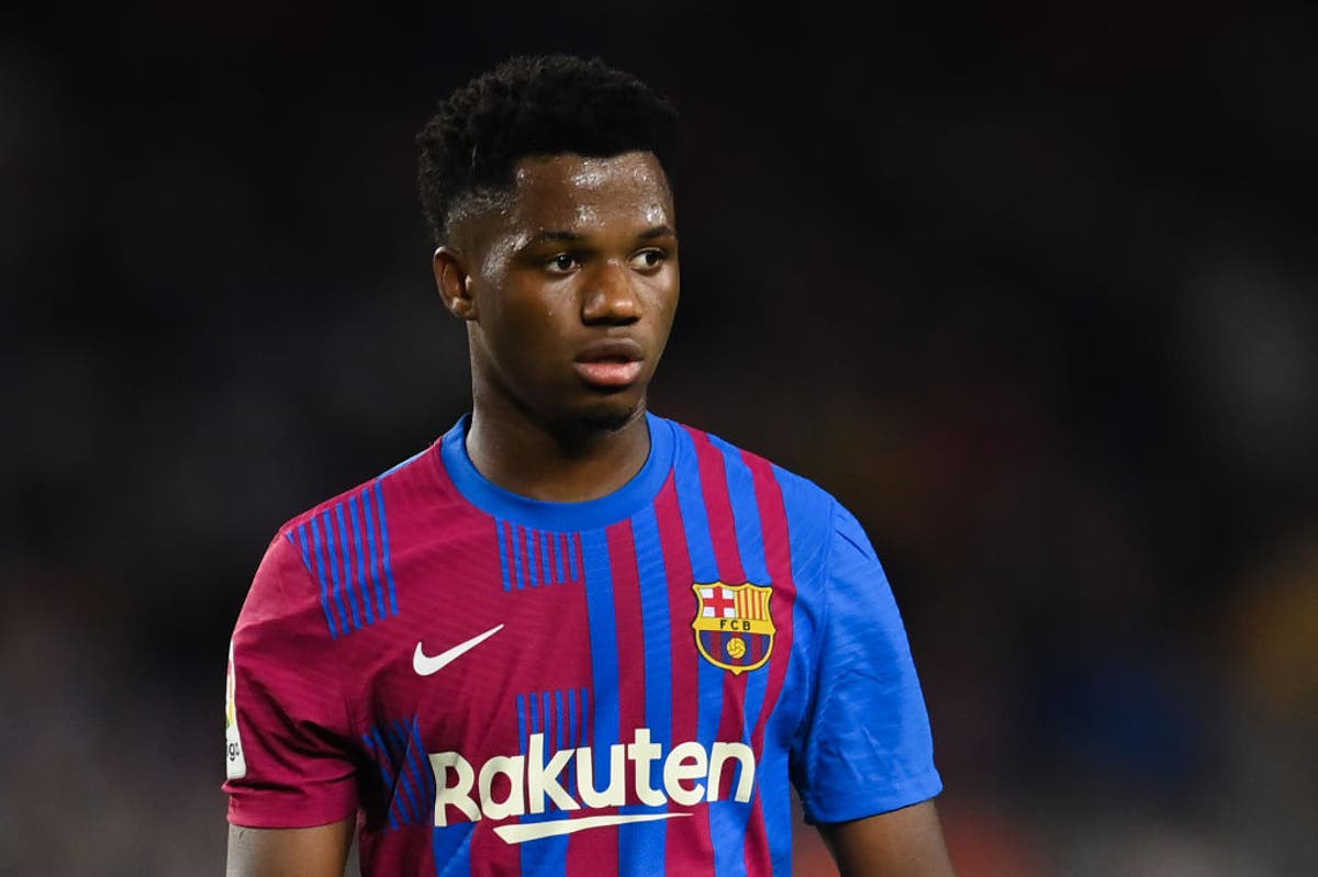 Barcelona agree new contract with Ansu Fati with billion-euro buyout clause  | The Independent