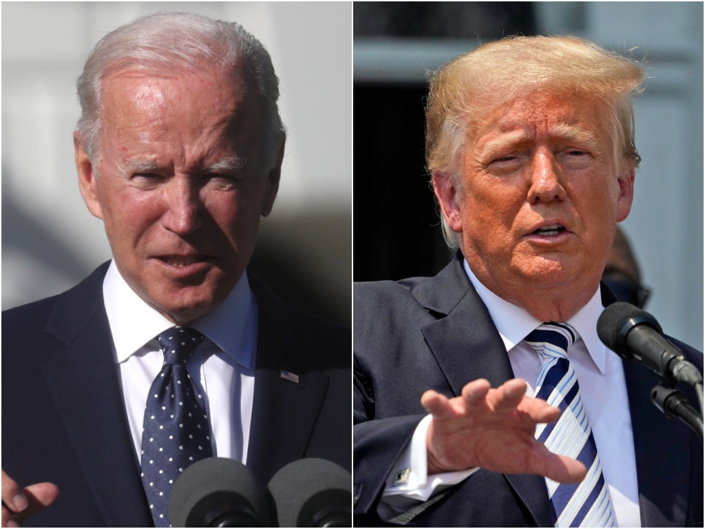 Poll shows Biden and Trump tied for 2024 presidential race