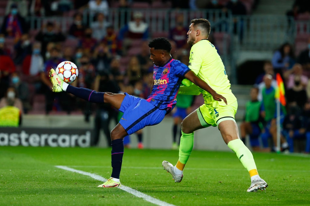 Barcelona tie down another young star as Ansu Fati signs new deal until 2027