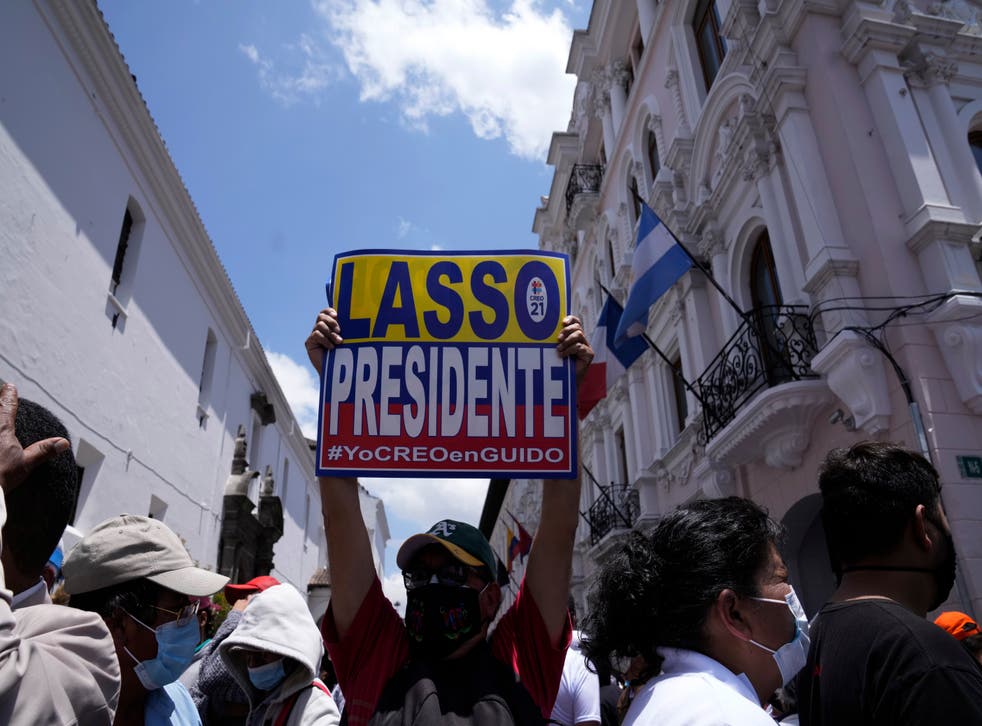 ECUADOR-LASSO MANIFESTACIONES