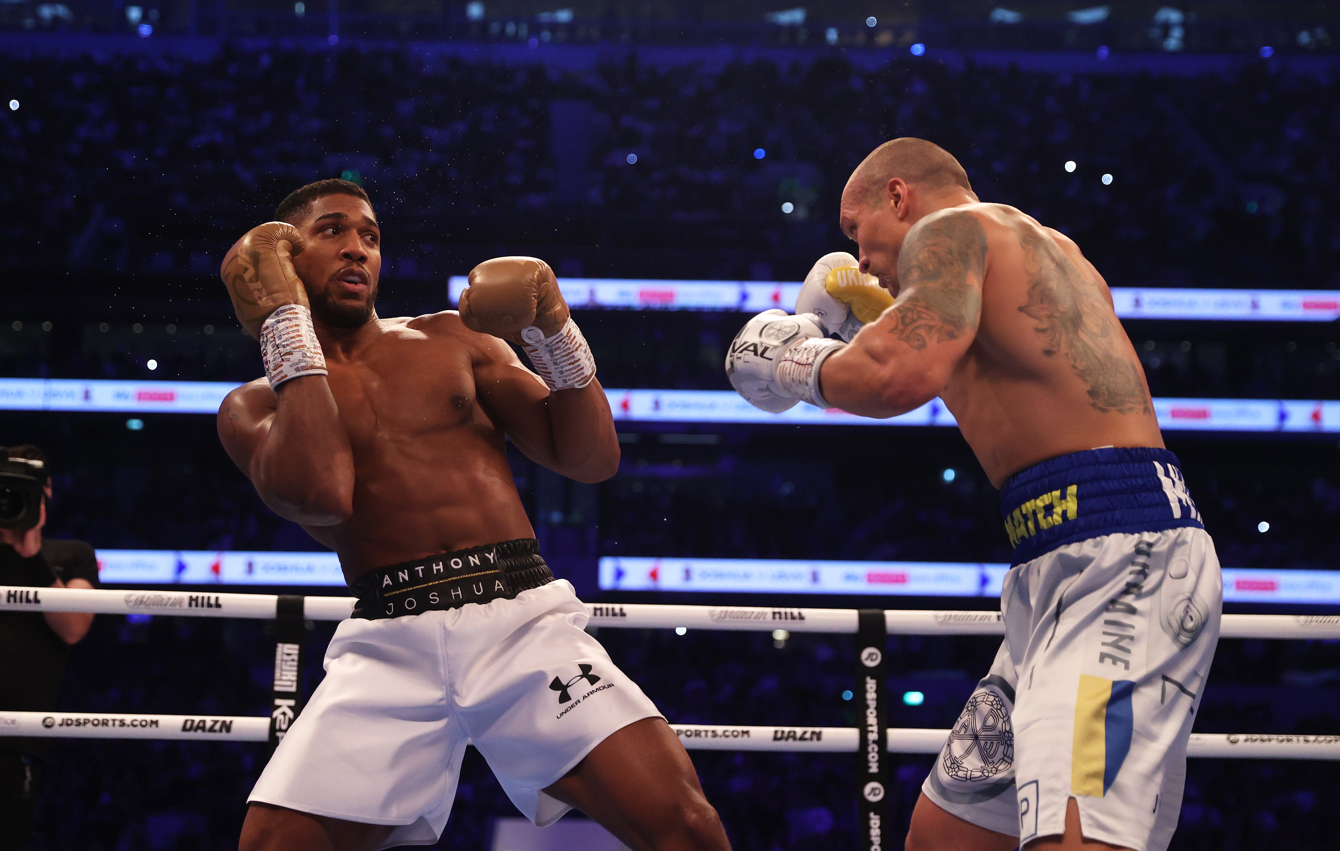 Usyk won Joshua’s WBA, WBO, IBF and IBO belts in September