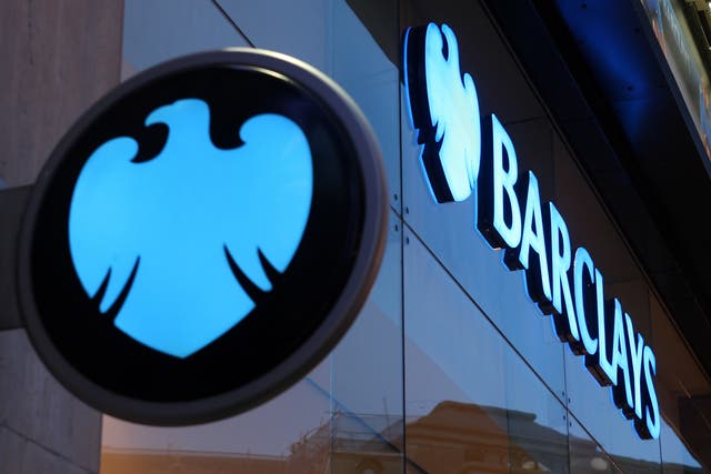 Banking giant Barclays has notched up its best-ever nine-month performance (Dominic Lipinski/PA)