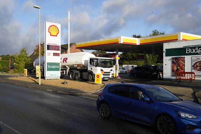 <p>Petrol prices are still around 2.5p off an all-time high</p>