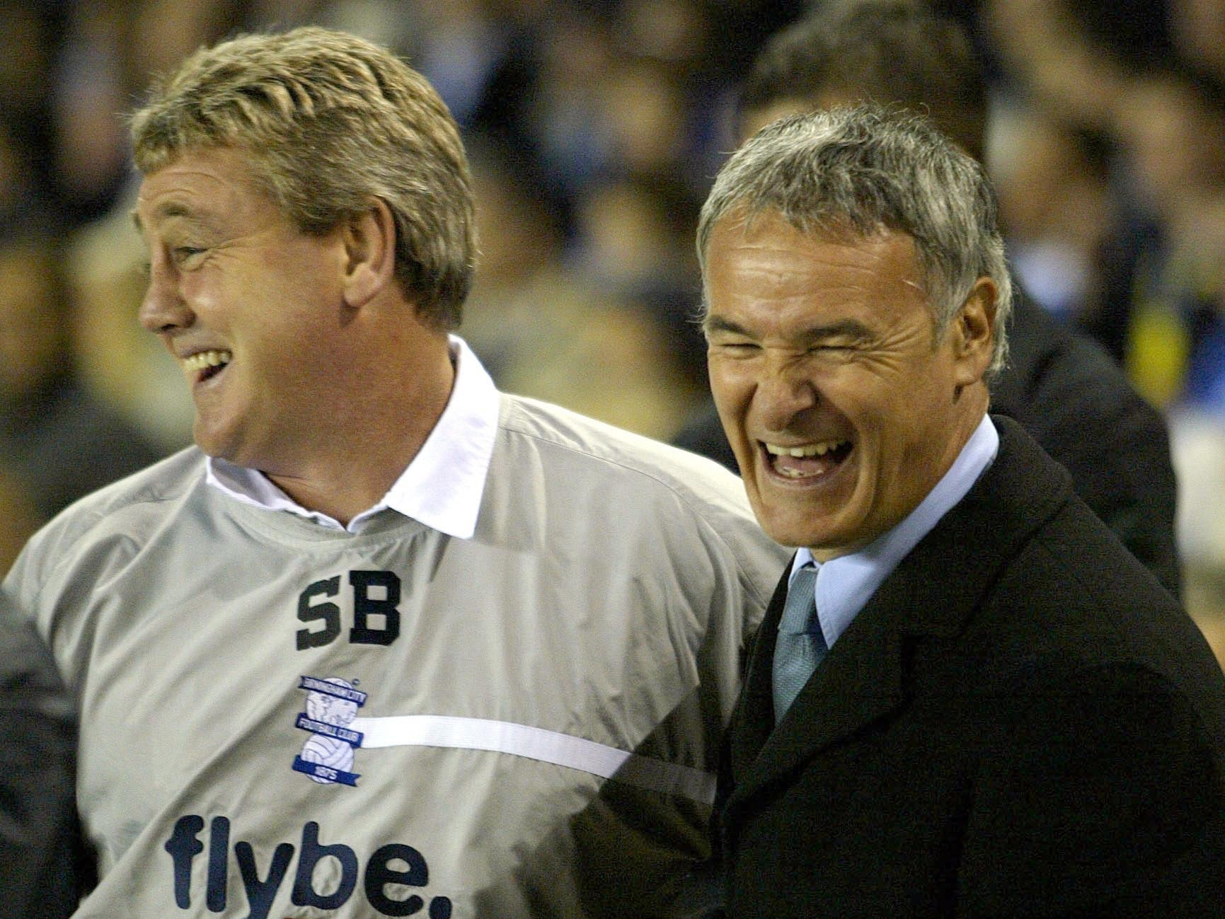 Claudio Ranieri has offered Steve Bruce support after his Newcastle exit