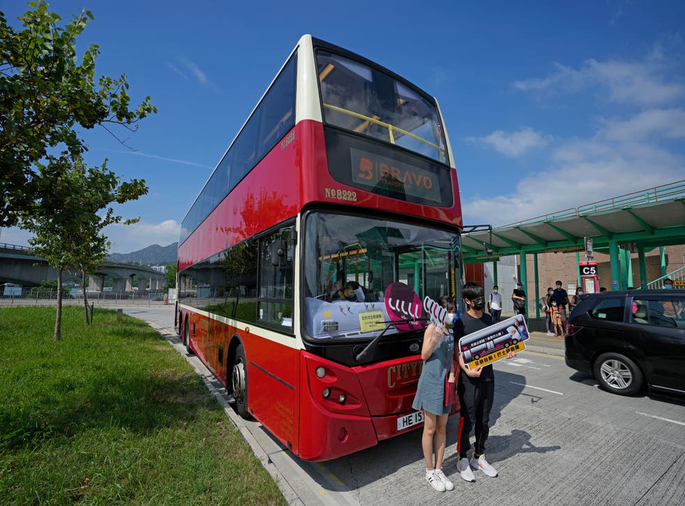 HONG KONG-AUTOBÚS DE SIESTAS