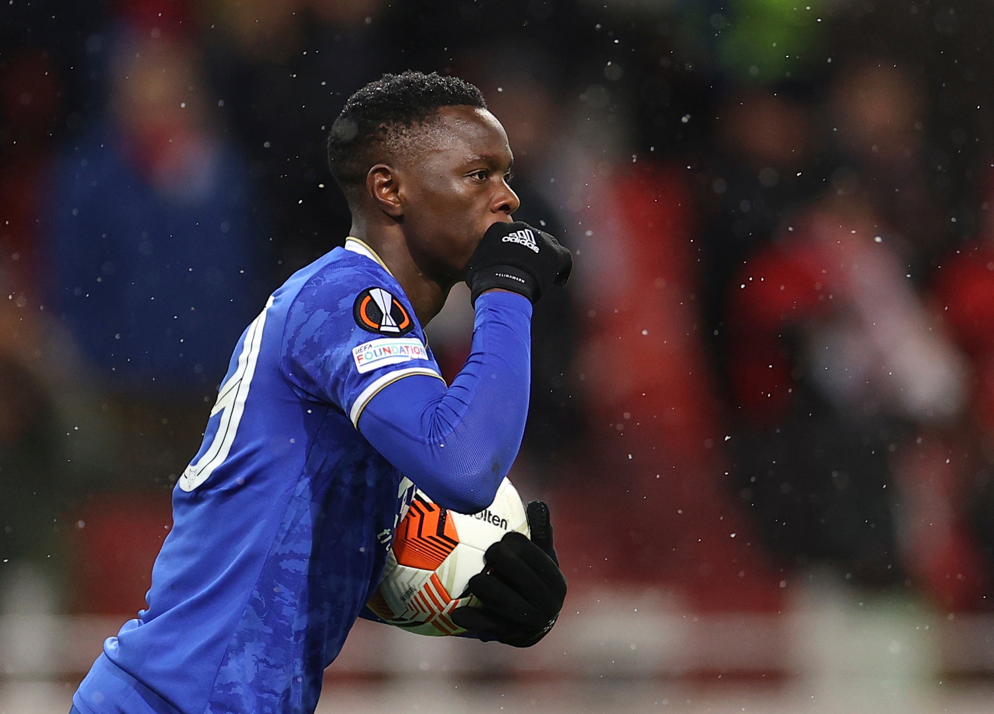 Daka scored four goals in Leicester’s 4-3 win at Spartak Moscow