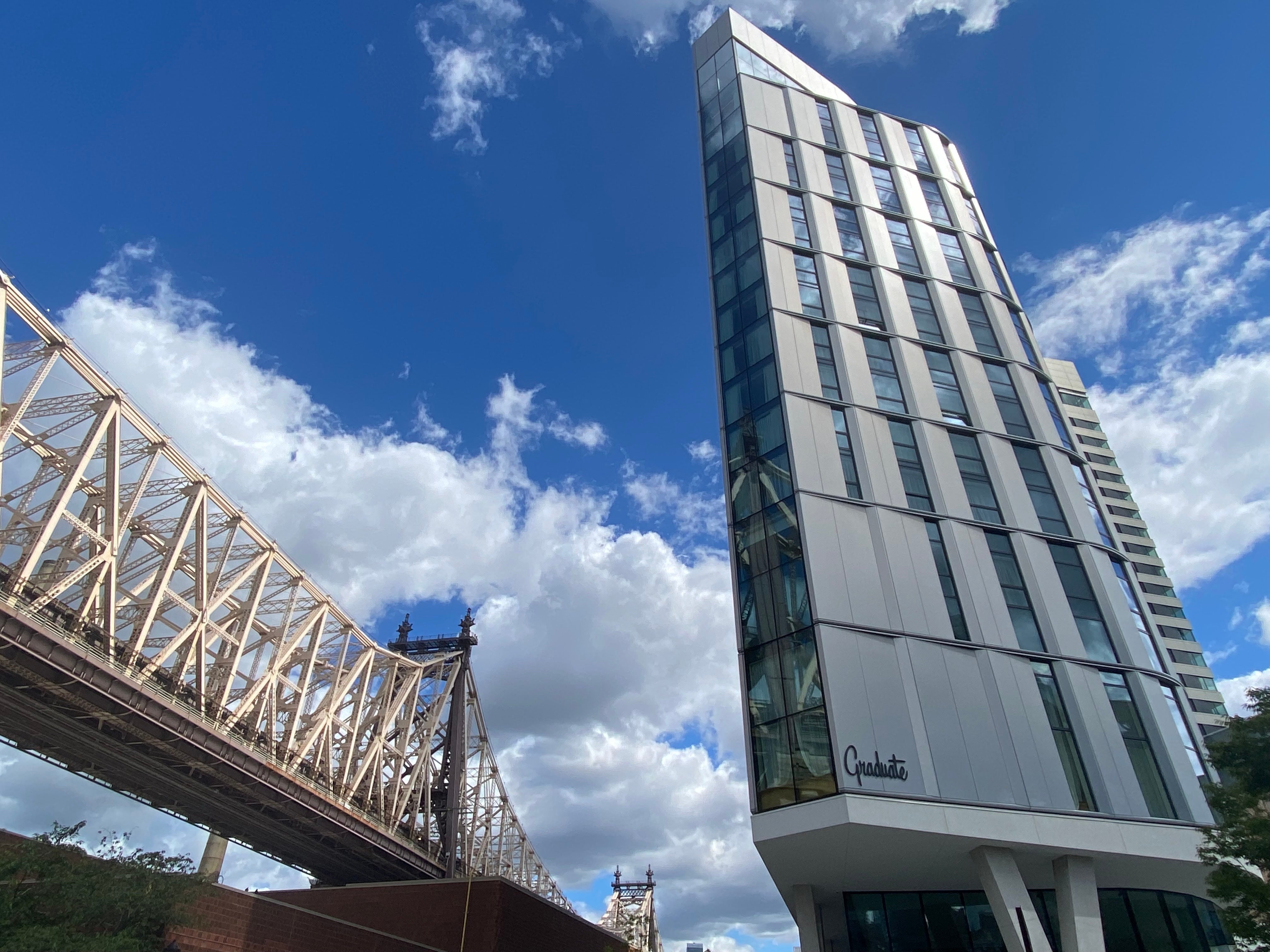 The first hotel on Roosevelt Island opened this year