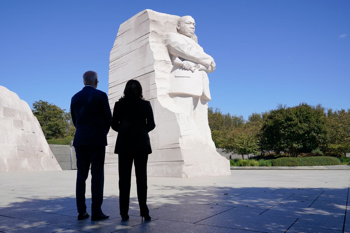 Biden ties legislative agenda to MLK push for racial justice Biden ties legislative agenda to MLK push for racial justice