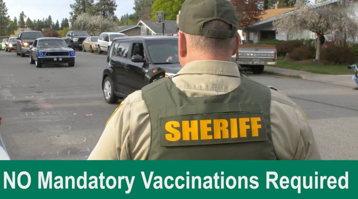 &lsquo;No vaccine required&rsquo;: Spokane sheriff sparks outcry by offering jobs to cops who refuse to get jab