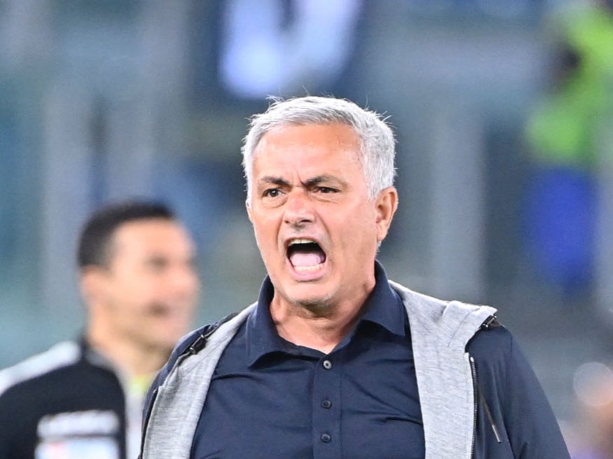AS Roma manager Jose Mourinho