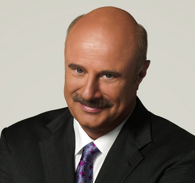 Dr. Phil, cuyo nombre real es Phil McGraw