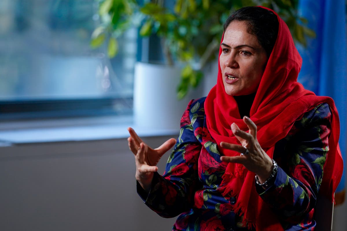From exile, former female Afghan leader keeps fighting From exile, former female Afghan leader keeps fighting