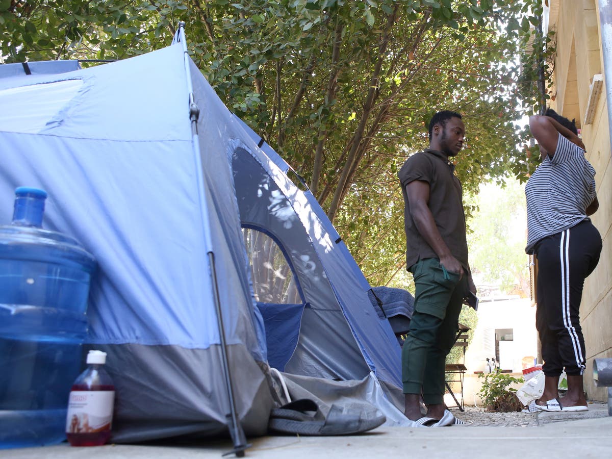 Limbo in a blue tent: African asylum-seekers stuck on Cyprus