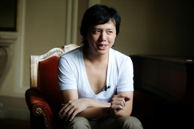 <p>Chinese pianist Li Yundi </p>