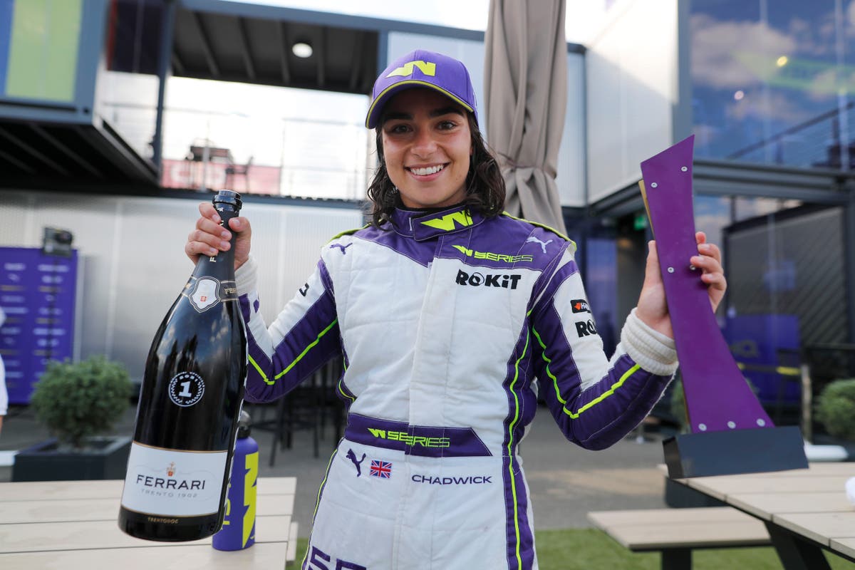 Jamie Chadwick says F1 dream is closer than ever after winning second W Series title