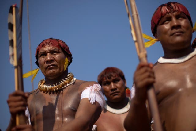 Rare access captures Amazonian chief’s funeral ritual | The Independent