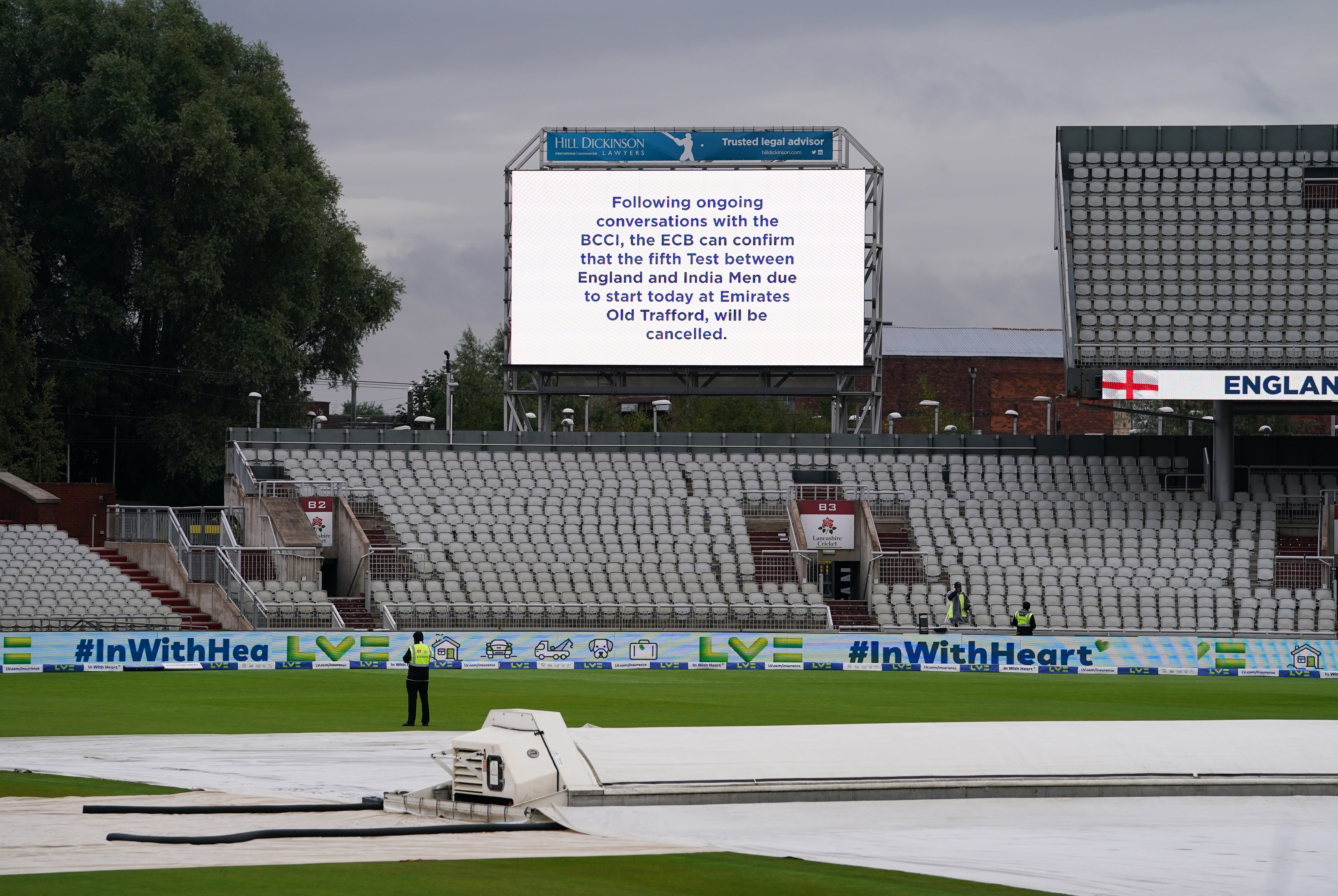 The fifth Test was postponed last month (Martin Rickett/PA)