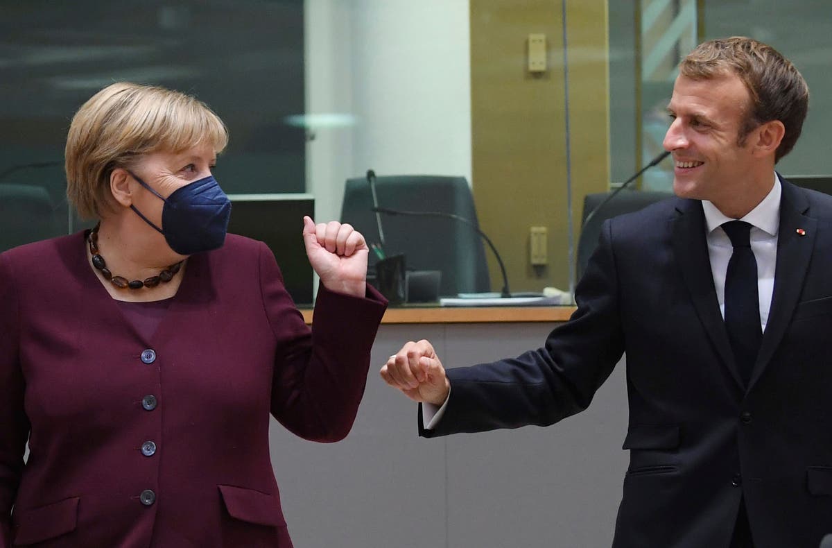 EU summit gives Merkel big sendoff even if she might return