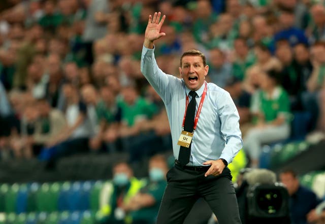 <p>Northern Ireland manager Ian Baraclough (Liam McBurney/PA)</p>