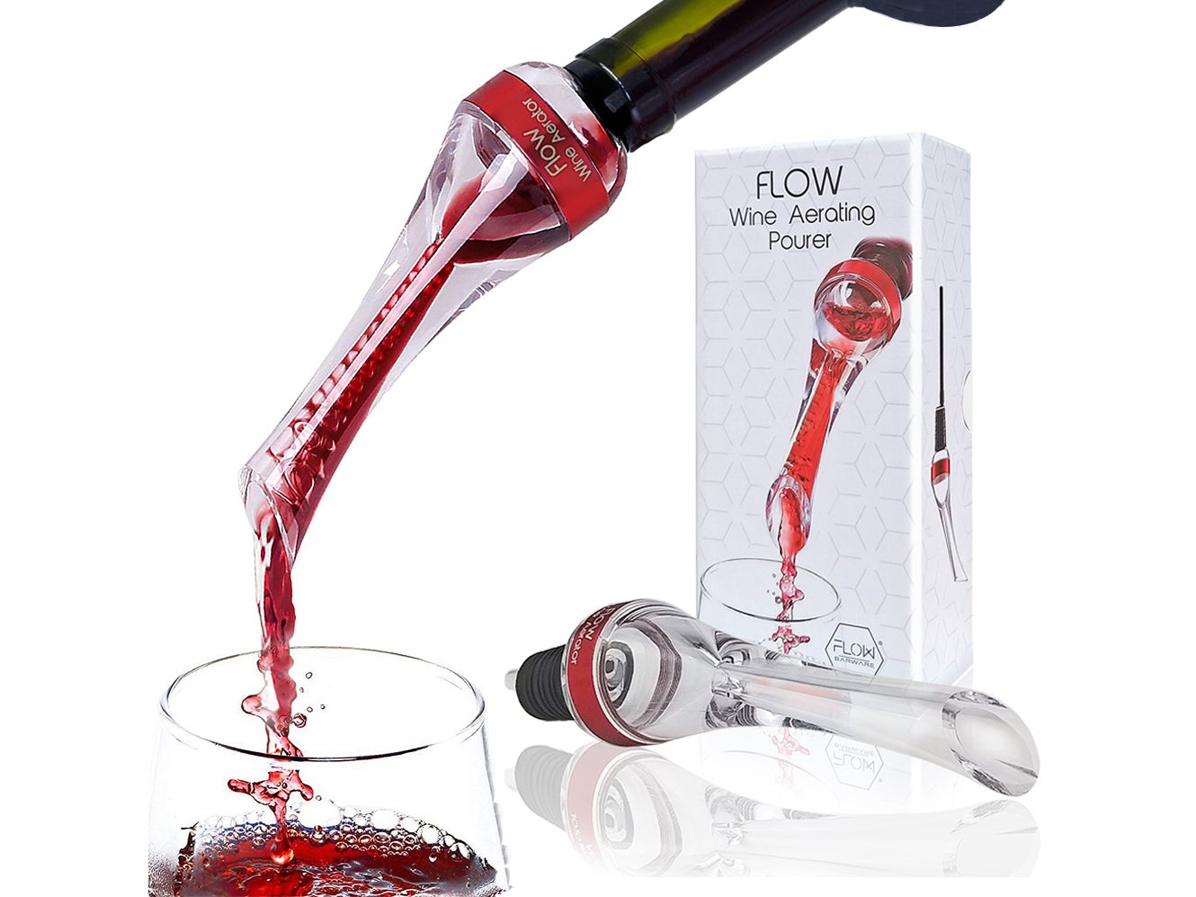 AIKARO Wine Air Aerator Pourer Red Wine Purifier 