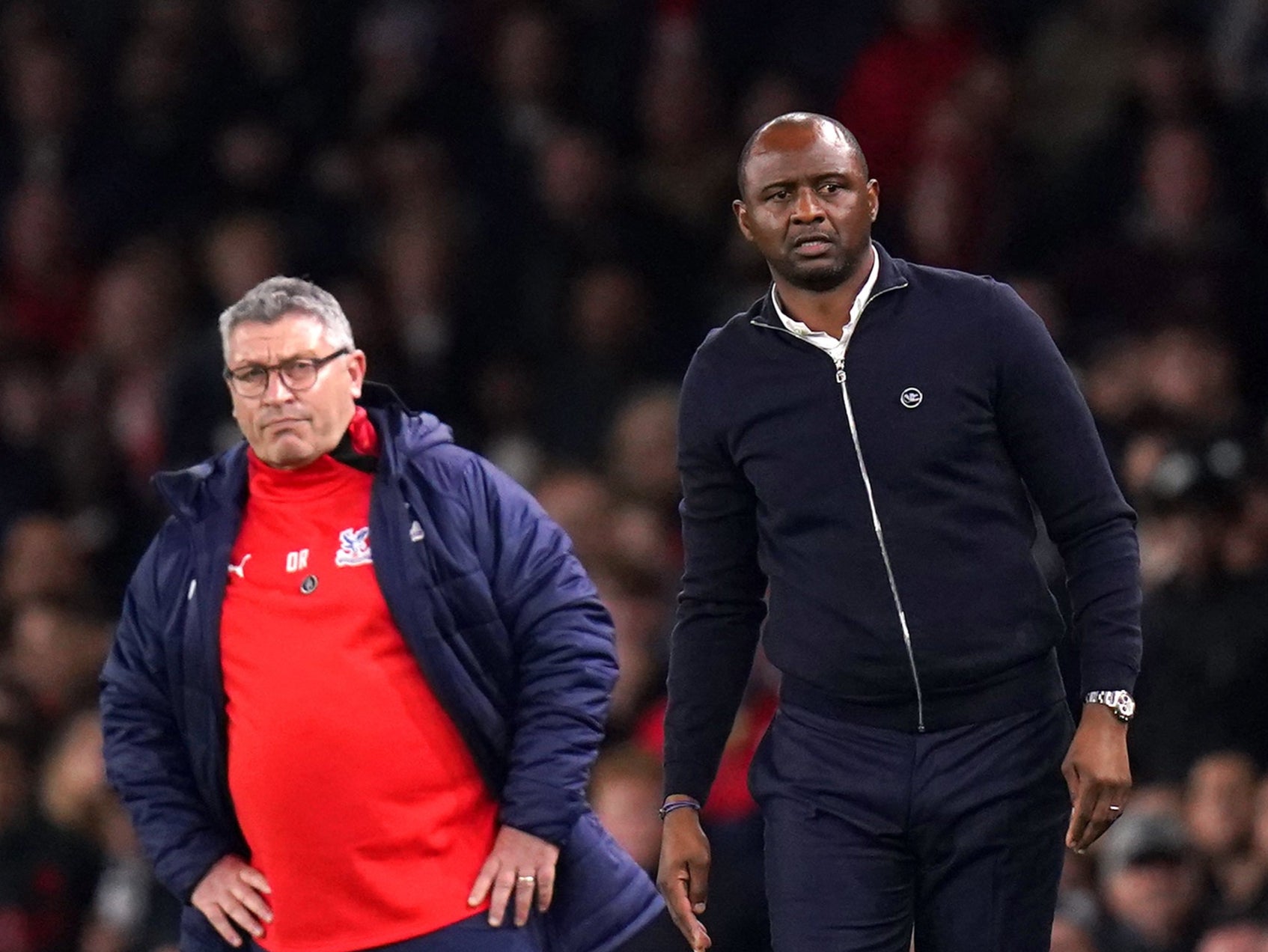 Crystal Palace manager Patrick Vieira knows the Newcastle players will want to show the new owners they can be part of the club’s new project (Adam Davy/PA)