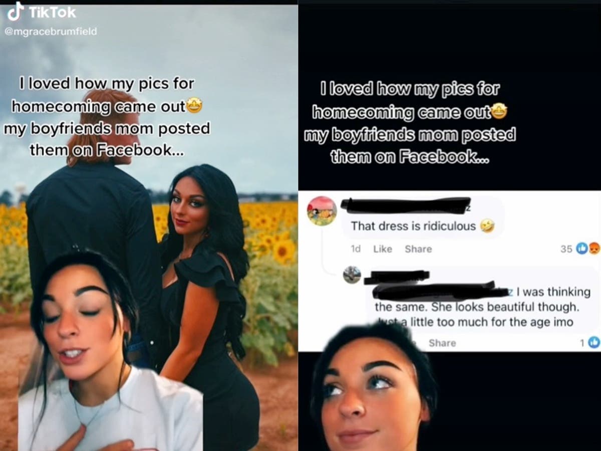 Teenager says she was bullied by adults over Princess Diana-inspired dress she wore to homecoming 