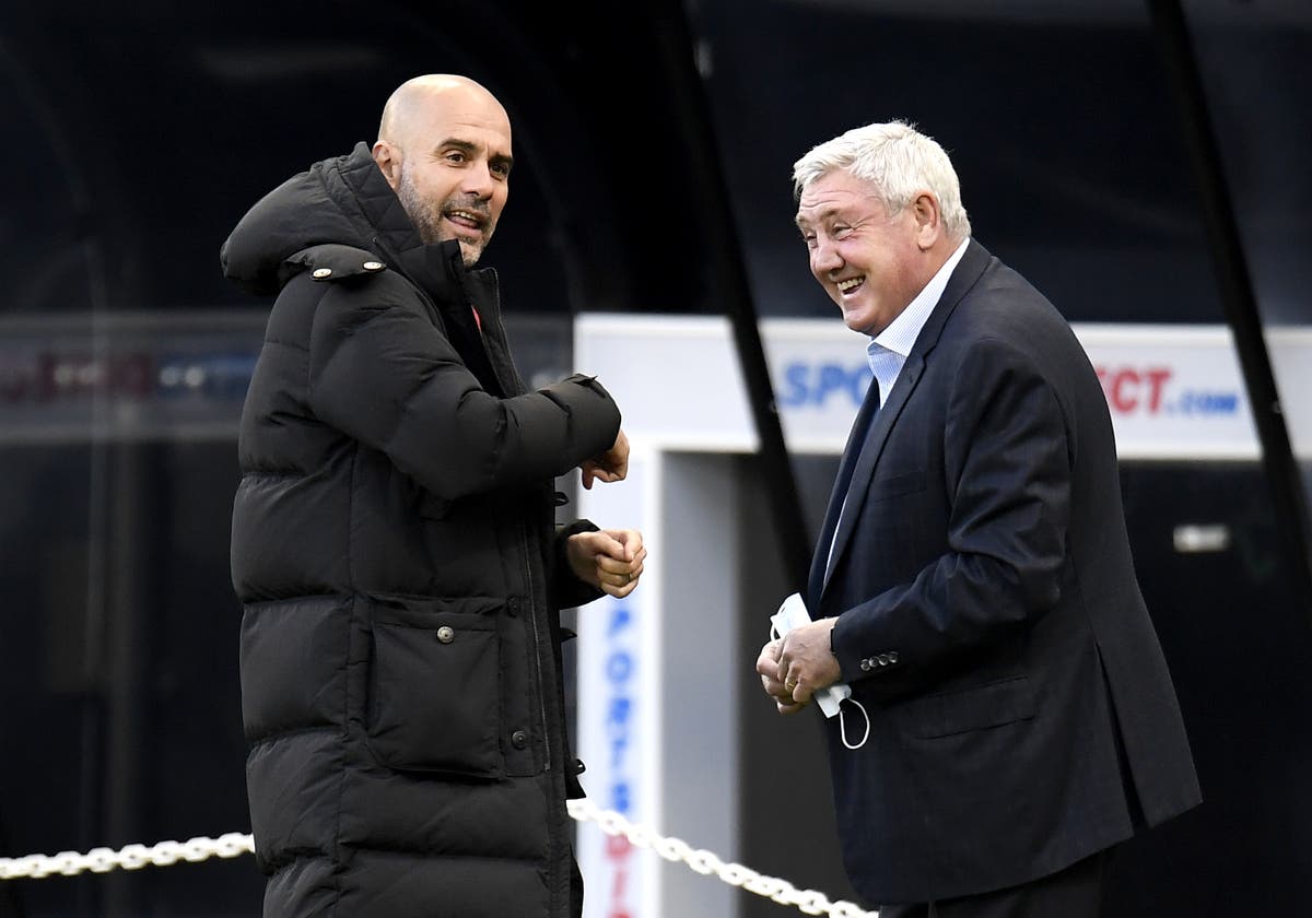 Pep Guardiola sympathises with Steve Bruce and urges him to ignore ...