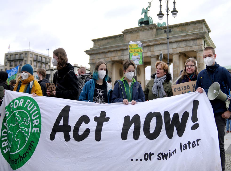CAMBIO CLIMÁTICO-PROTESTAS
