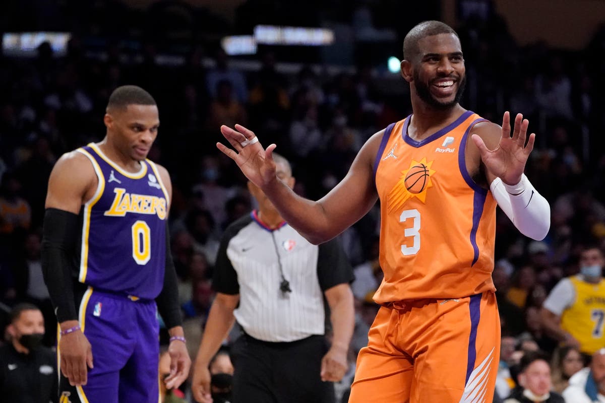 Chris Paul reaches 20,000 points as the Phoenix Suns beat the Los Angeles Lakers