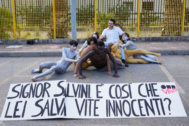 Italy Migrants Salvini Trial