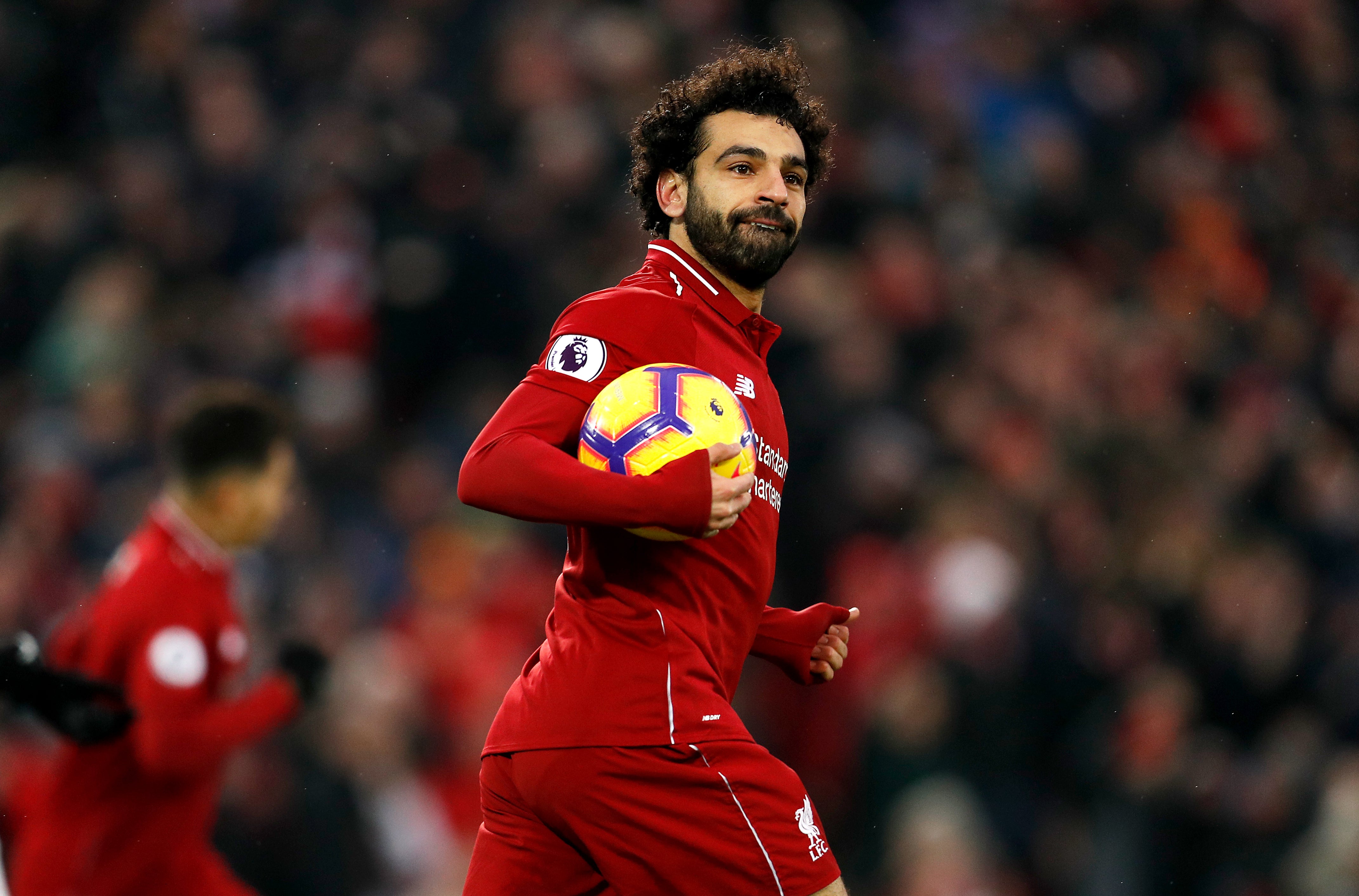 Salah has scored 137 goals in 214 appearances since joining Liverpool (Darren Staples/PA)