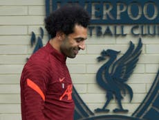 Mohamed Salah is already comfortable in the company of Liverpool legends