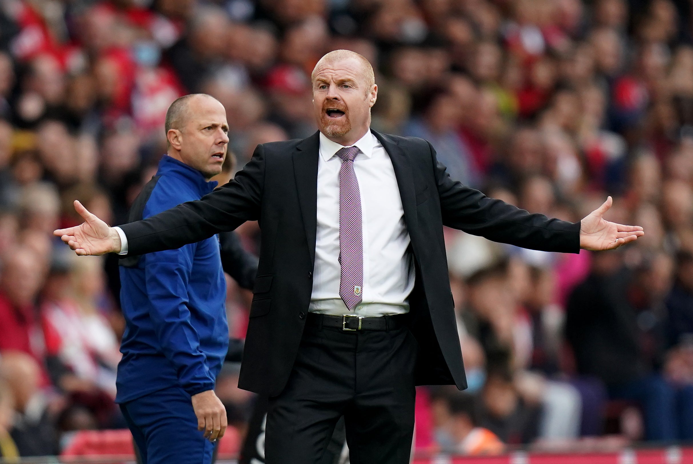 Sean Dyche is confident his side’s search for a win will soon end (Adam Davy/PA)