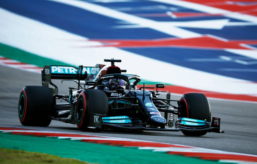 Lewis Hamilton sixth in final practice for United States Grand Prix
