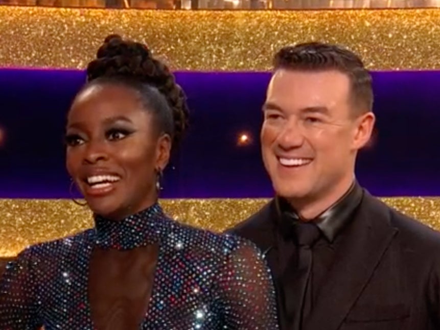 AJ Odudu and Kai Widdrington on ‘Strictly Come Dancing’