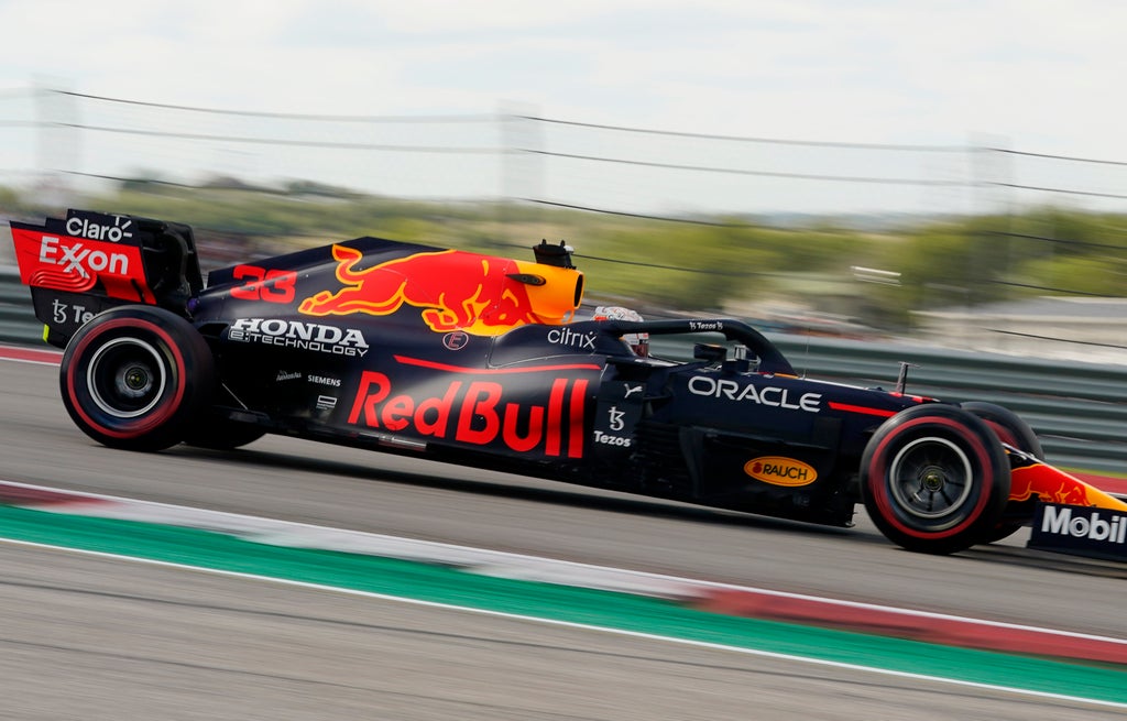 Max Verstappen beats Lewis Hamilton to pole position at the United States GP