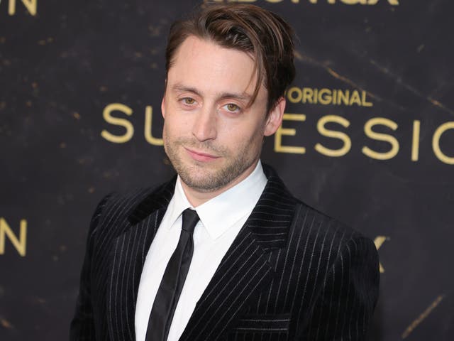 <p>Kieran Culkin at the premiere of ‘Succession’ season three on 12 October 2021 in New York City</p>