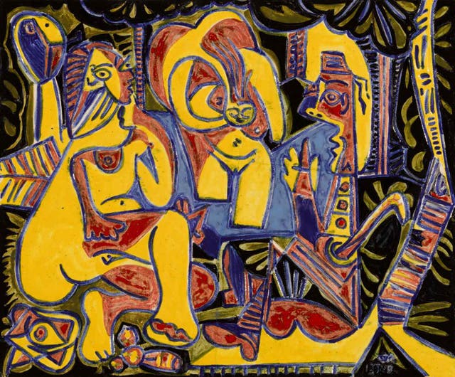 <p>Picasso’s Le Dejeuner Sur L’herbe which sold for $2.2 million during Sotheby’s Picasso Masterworks sale.</p>