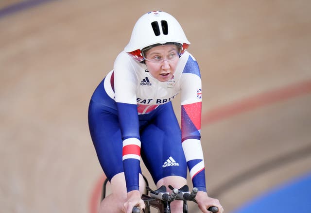 Katie Archibald finished second in the points race in Roubaix behind Belgium’s Lotte Kopecky (Danny Lawson/PA).